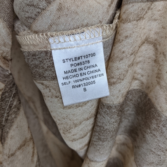 Anthropologie Entro Knot Front High-low Button-up - Picture 7 of 7